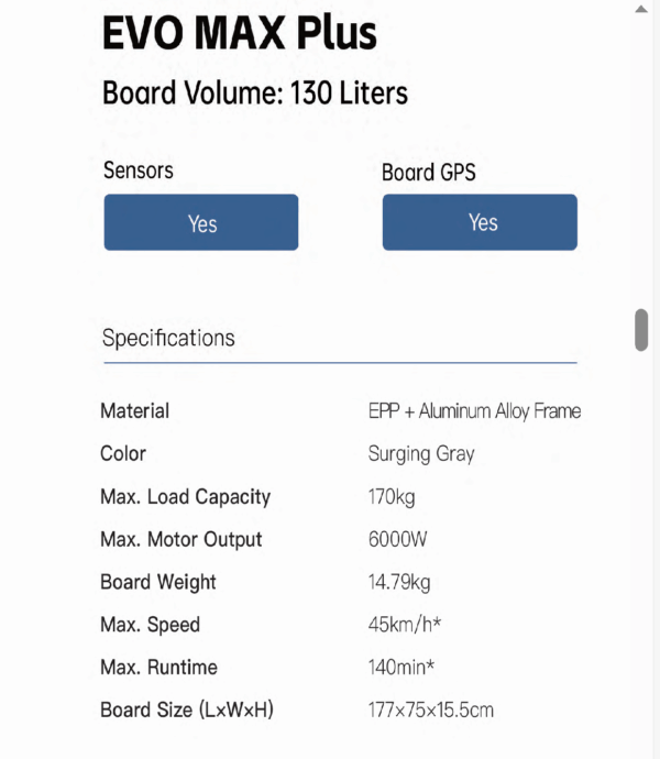 Waydoo EVO MAX Plus 130L Grey - Afbeelding 5